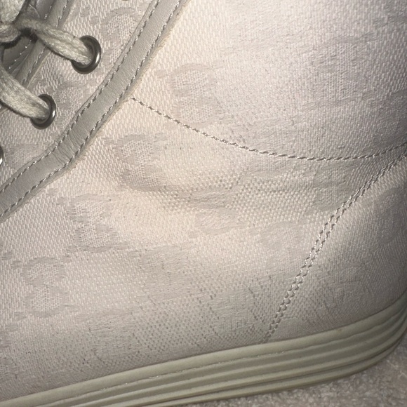 Gucci GG High top Logo Print used - Picture 3 of 5